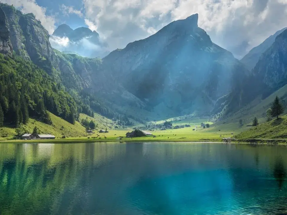 Seealpsee im Appenzell — die Natur reinigt seit jeher mit Ozon